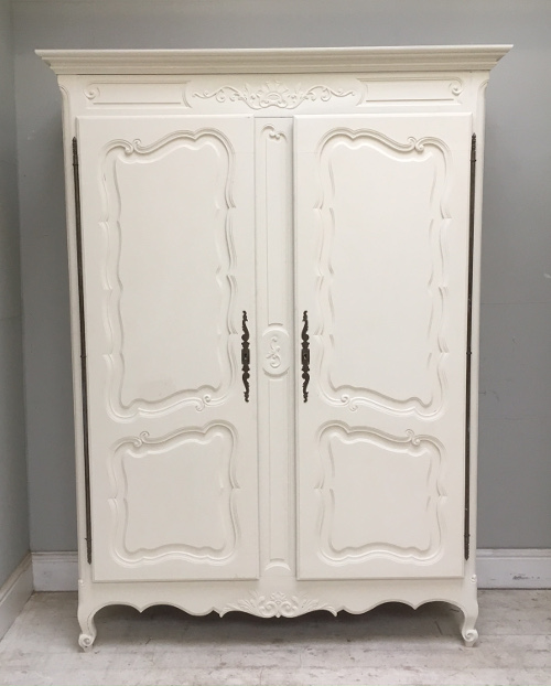 french antique double door louis xv armoire